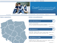 Tablet Screenshot of ocenpodstawowke.pl